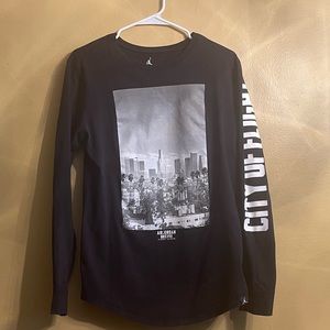 Black Jordan long sleeve shirt